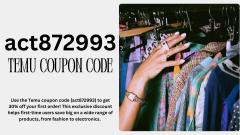 {[Verified]}» Temu Coupon Code (90% Off)» [["act872993"]] New And Existing Users 2025